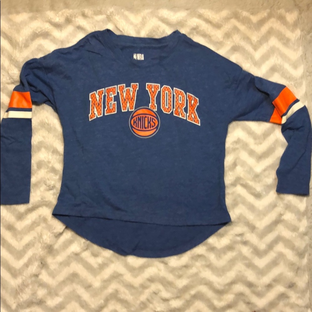 NY Knicks Long Sleeve Tee